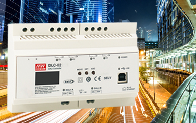 MEAN WELL DLC-02-KN series, All-in-one digital lighting controller