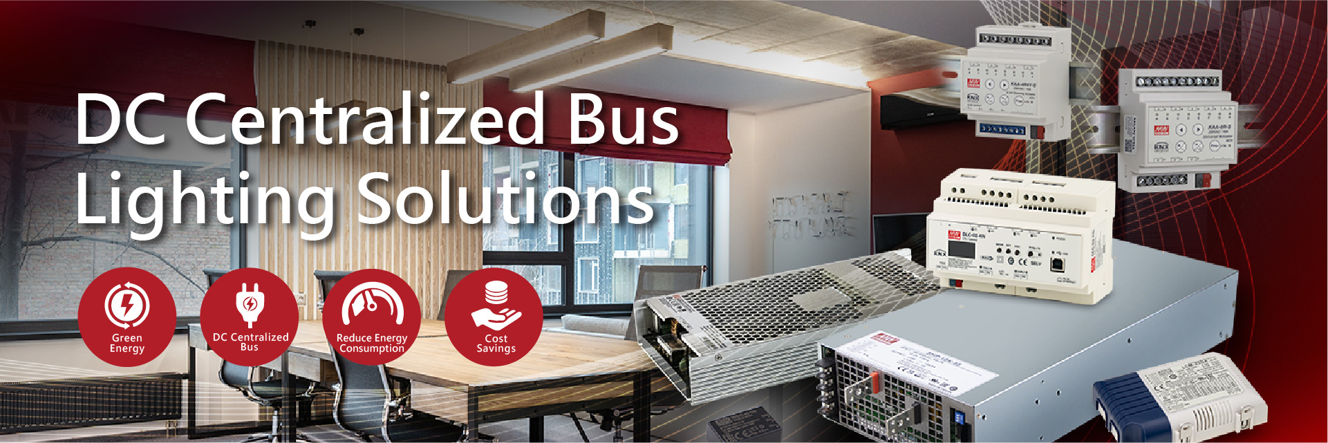 MEAN WELL DC Centralized Bus Lighting Solutions
