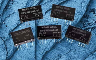 MEAN WELL SPA / DPA / SPB / DPB Series, 1W–9W SIP 8:1 Ultra-Wide Input Isolated Regulated DC-DC Converters