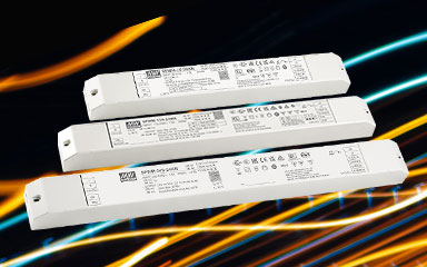 MEAN WELL SPWM-KN/MA Series, 75W~240W LED Drivers Compliant with KNX and Matter Standards